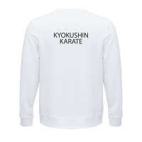 Kyokushin Karate "small Kanji over Kanku" Basic Sweatshirt